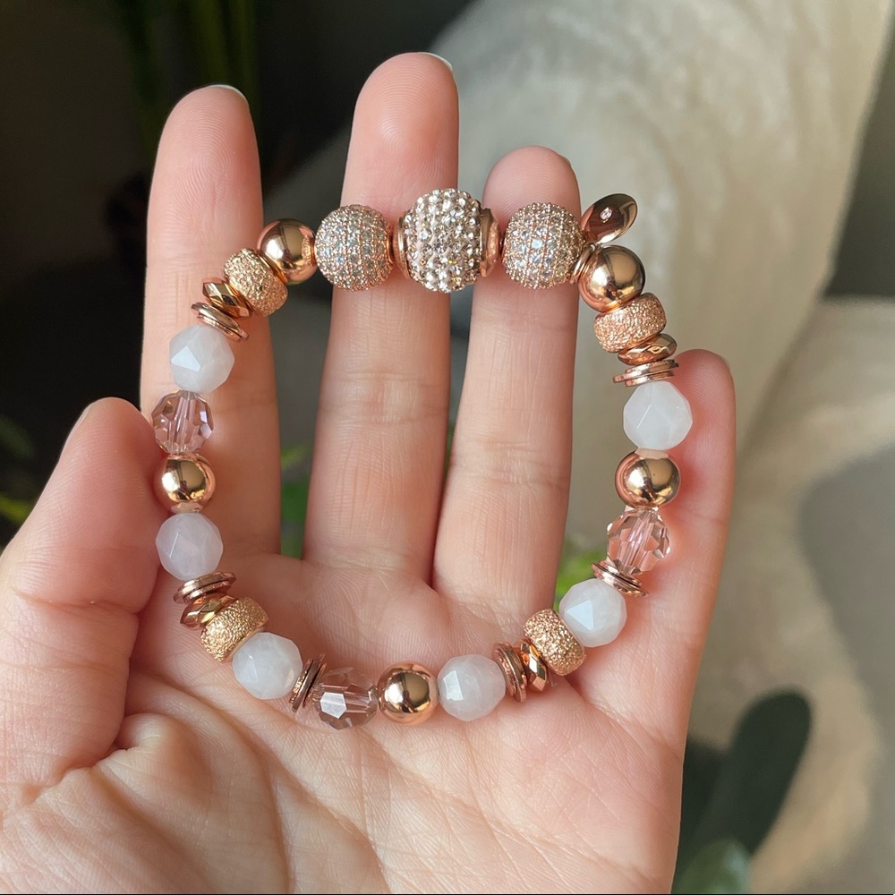 Hillberg and Berk sparkle ball luxe bracelet